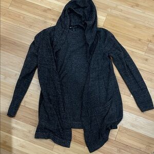 Barefoot dreams cozychic lite long hooded cardigan